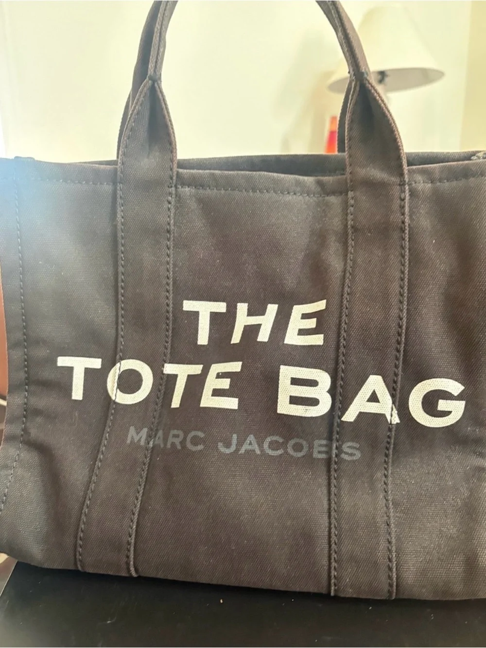 Marc Jacobs Black Canvas 'The Tote Bag' Men's Tote